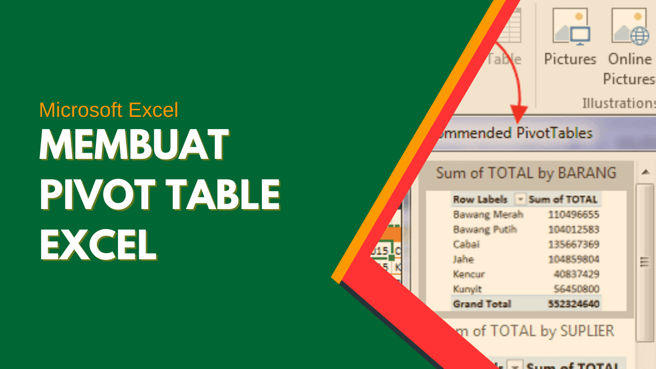 Cara Membuat Pivot Table Excel Cabinets Matttroy