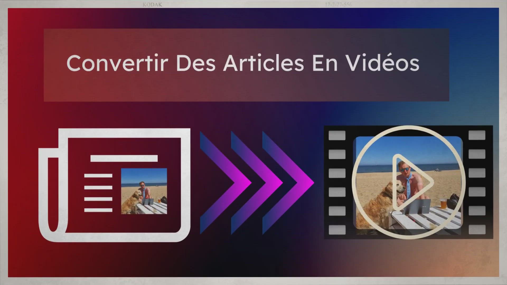 'Video thumbnail for Comment convertir un article en vidéo gratuitement en ligne? Examen d’Ezoic Flickify'
