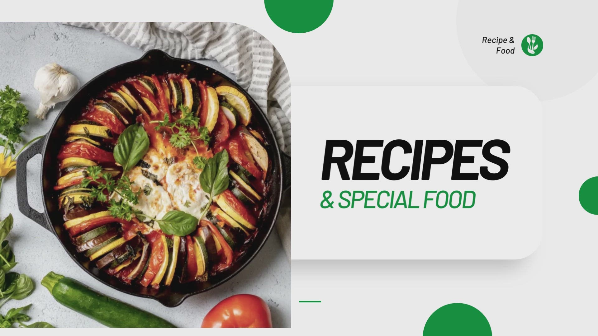 'Video thumbnail for Ratatouille Recipes'