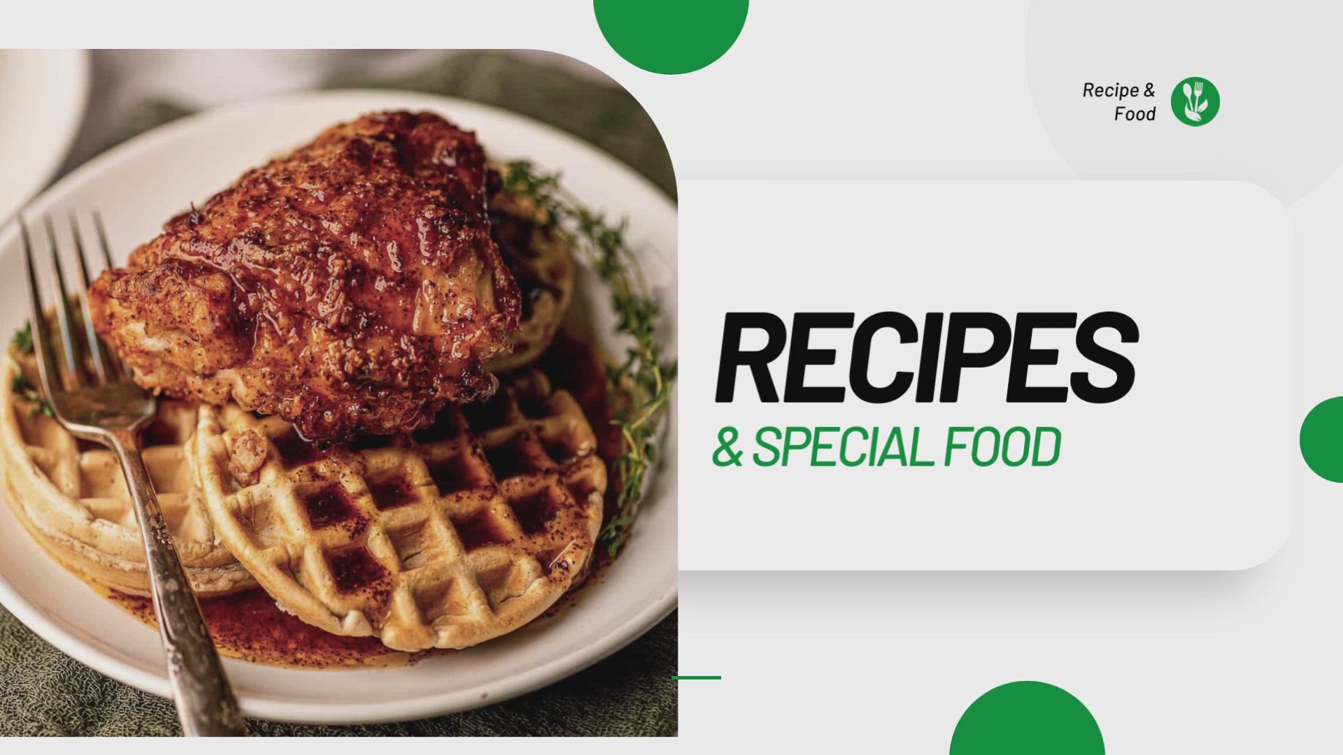 'Video thumbnail for Easy Chicken and Waffles Recipes'