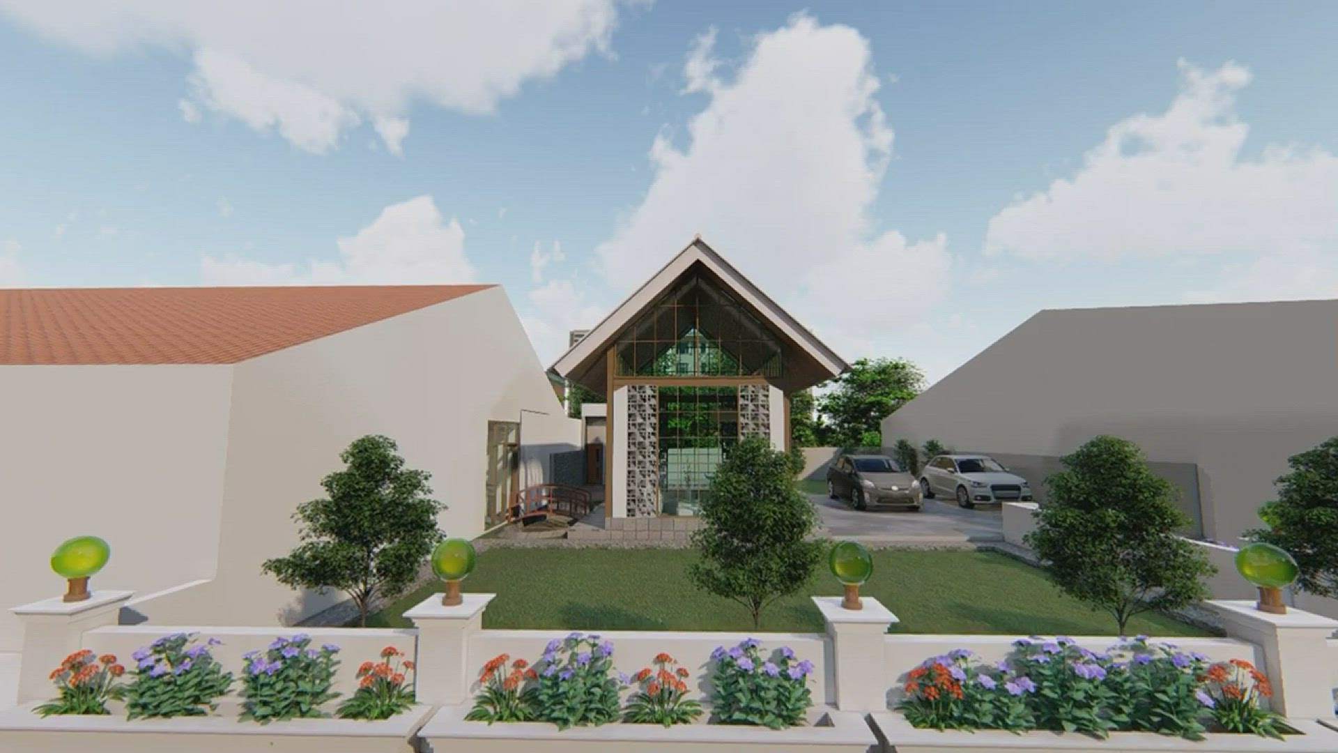 'Video thumbnail for modern small glass house designs | small modern glass house'