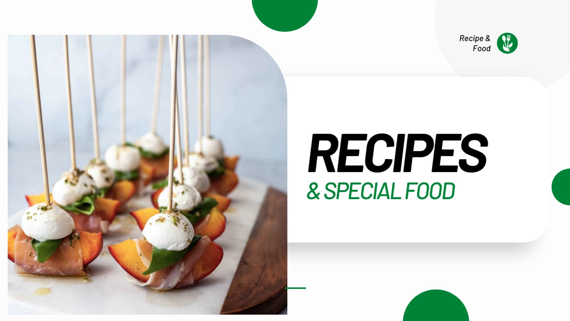 'Video thumbnail for Healthy Recipe - Grilled peach and prosciutto skewers'