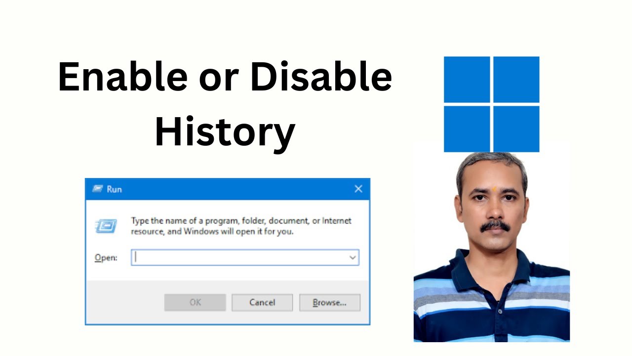 'Video thumbnail for How to Enable or Disable Run Command History in Windows 11?'