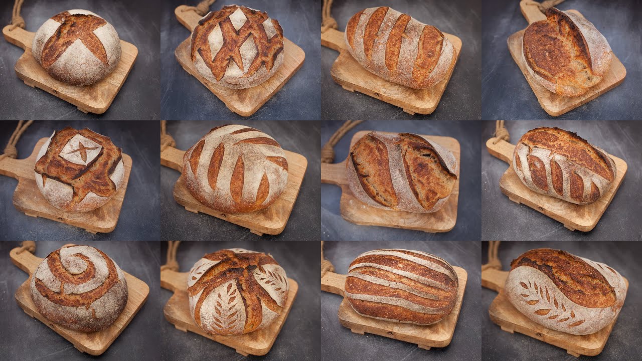 Sourdough bread scoring tutorial - how to score like a pro