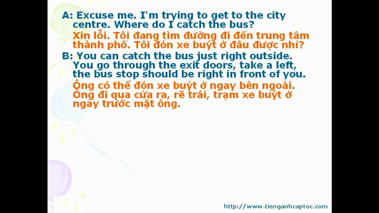 Video thumbnail for English For Tourists Unit 03 Dialogue 003