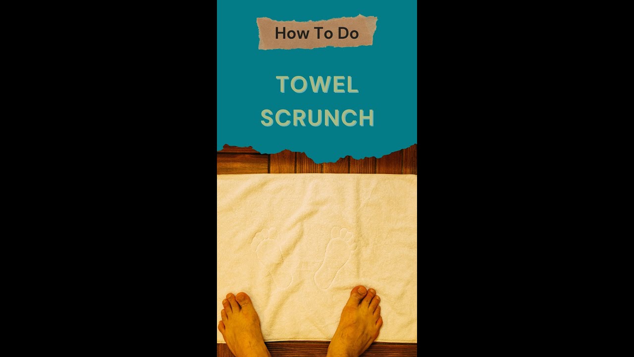 Video thumbnail for How To Do: Towel Scrunches for Runners Foot Strength