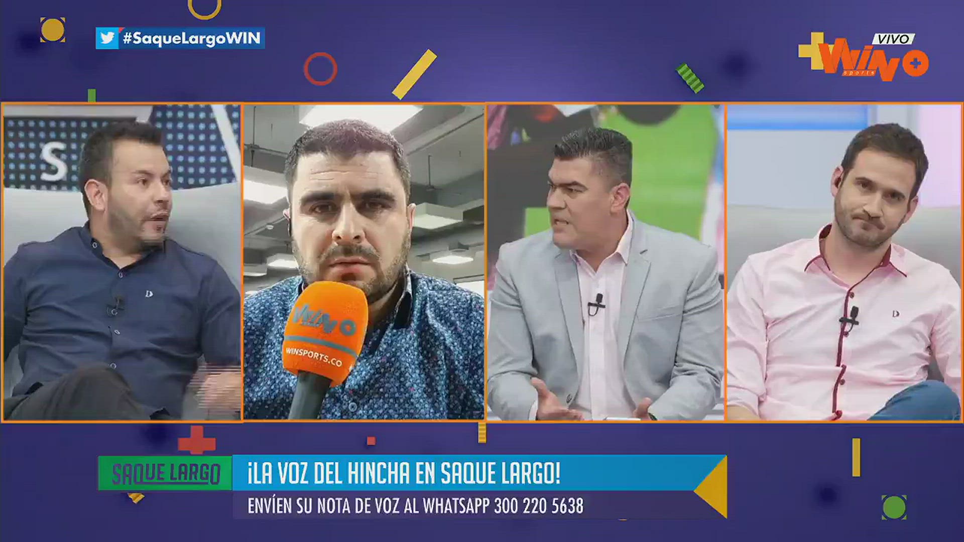 'Video thumbnail for Periodista de Win Sports despotricó del Deportes Tolima'