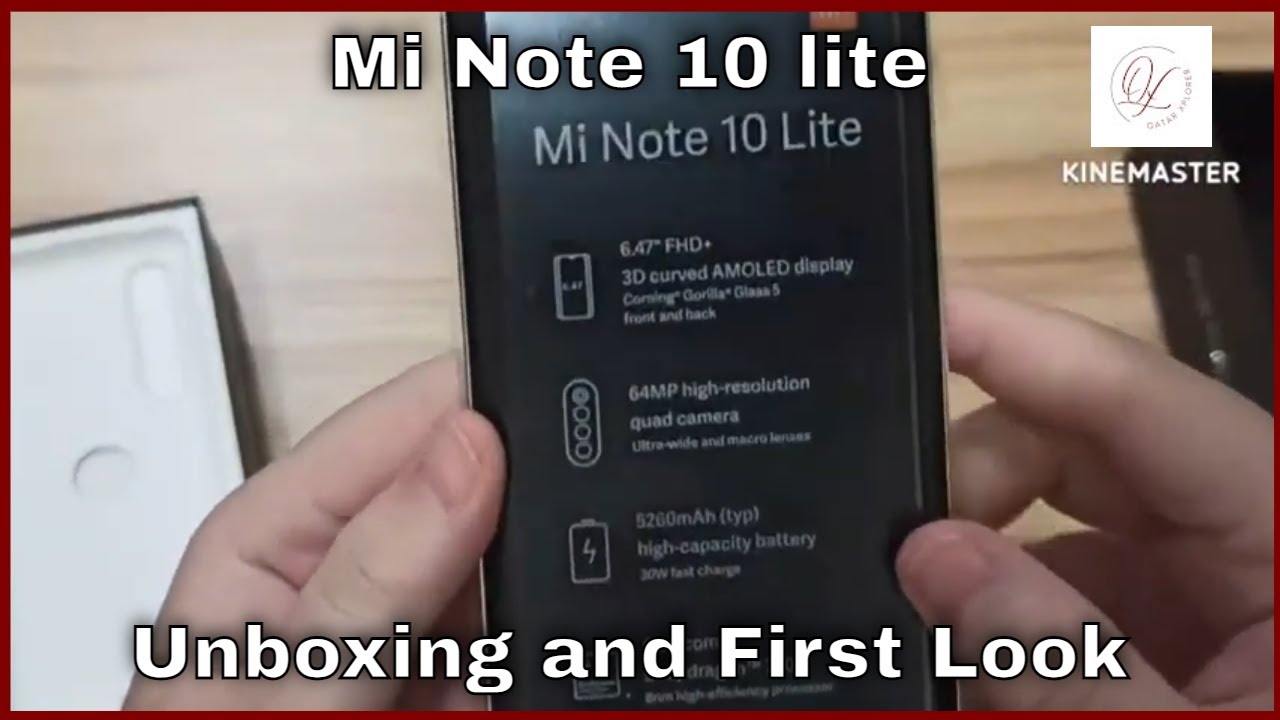 Video thumbnail for Xiaomi Redmi Note 10 lite unboxing in 2022