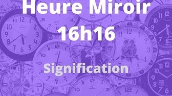 'Video thumbnail for Heure miroir 16h16 : êtes-vous à l'écoute de vos émotions ?'