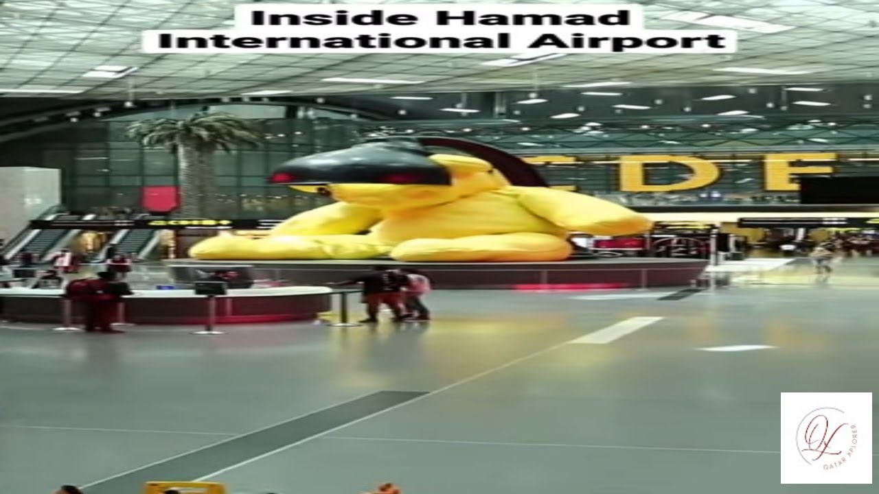 Video thumbnail for Inside Hamad International Airport - Doha - Qatar #shorts