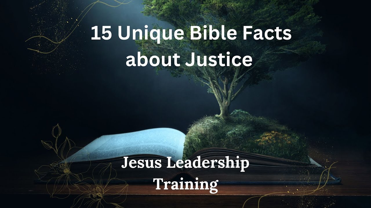 'Video thumbnail for 15 Unique Bible Facts about Justice'