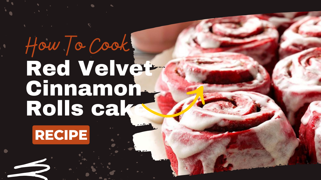 Video thumbnail for Red Velvet Cinnamon Rolls cake recipe