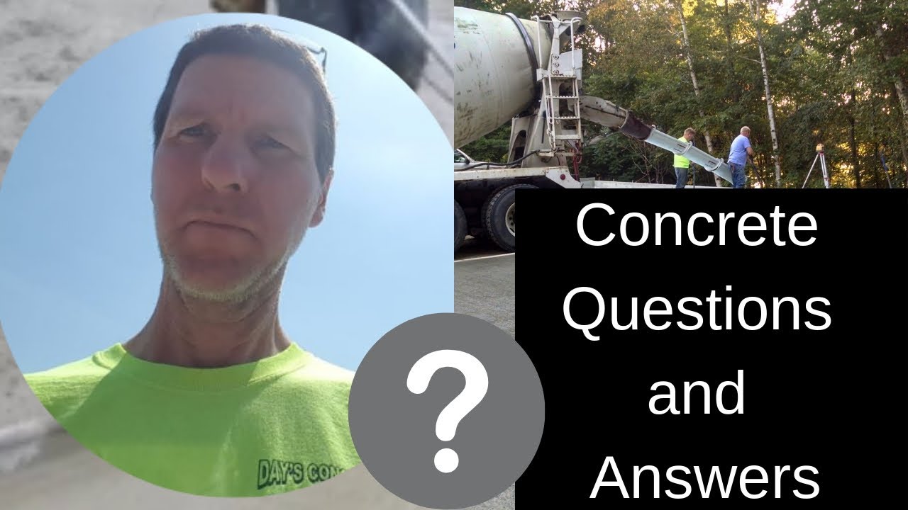 'Video thumbnail for Concrete Questions and Answers'