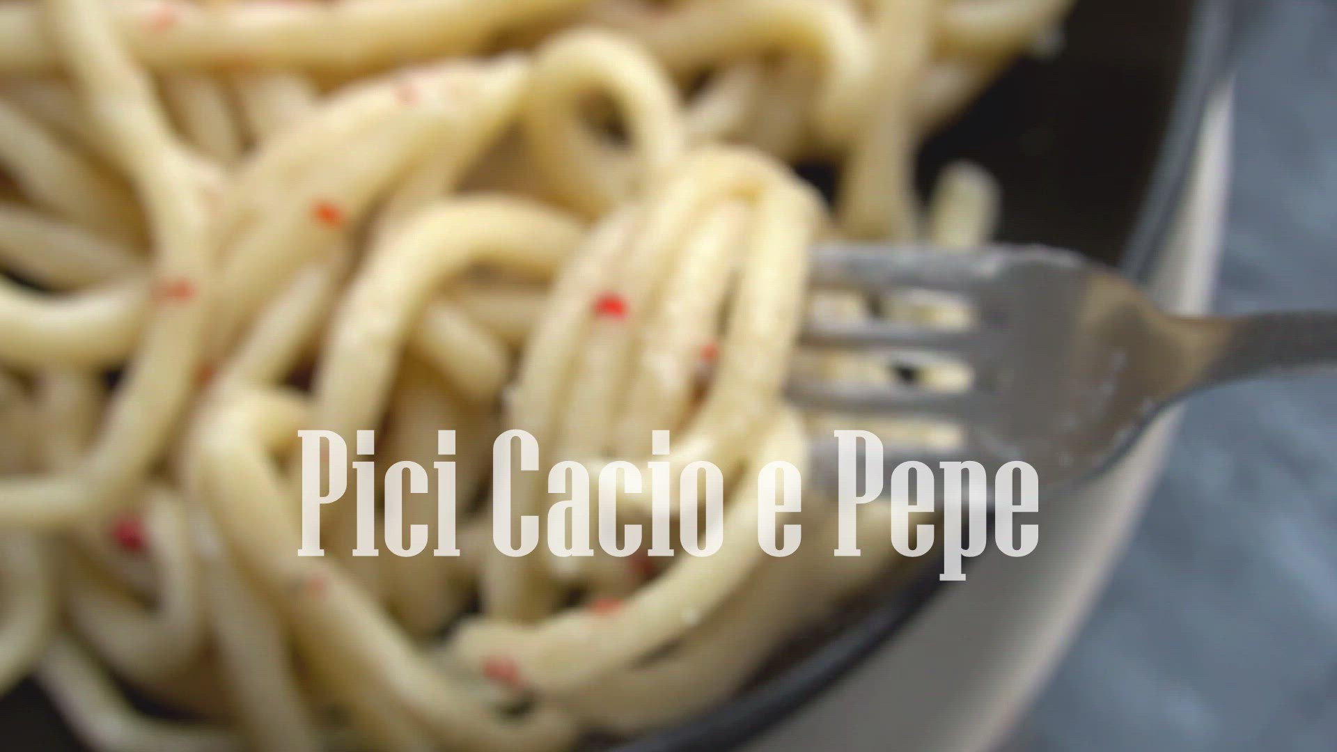 Video thumbnail for Pici Cacio e Pepe