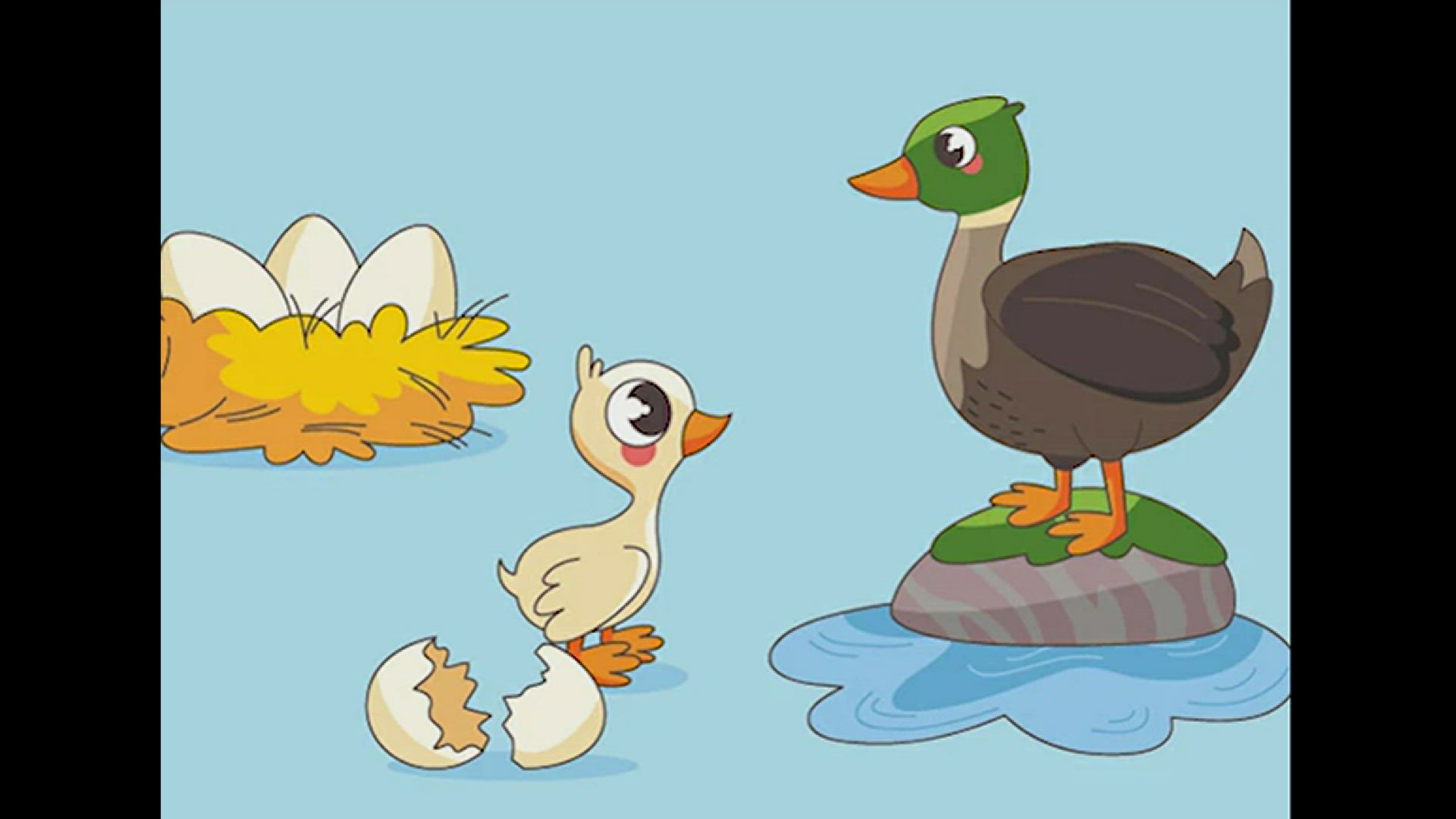 'Video thumbnail for The ugly duckling - הברווזון המכוער'