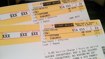'Video thumbnail for Mit VIArail Business Class von Ottawa nach Toronto'
