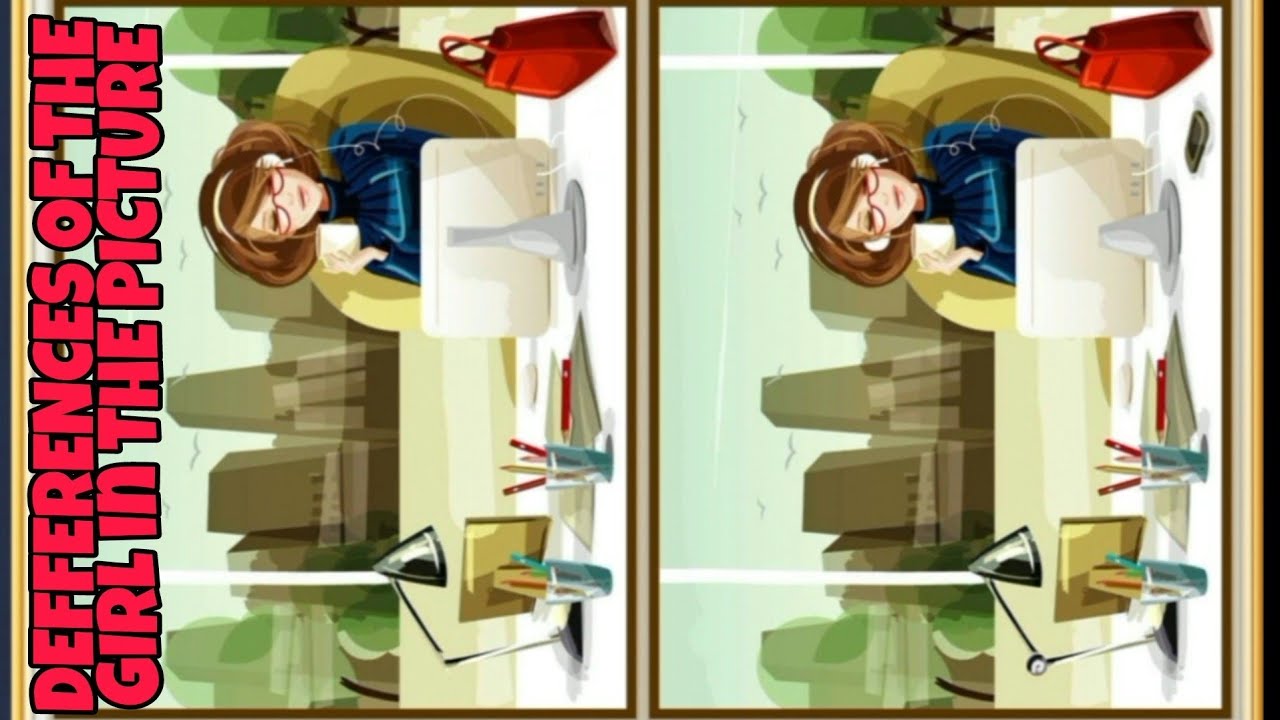 'Video thumbnail for What are the different things around the girl in the picture | Decoding riddles Test Your Brain #7'
