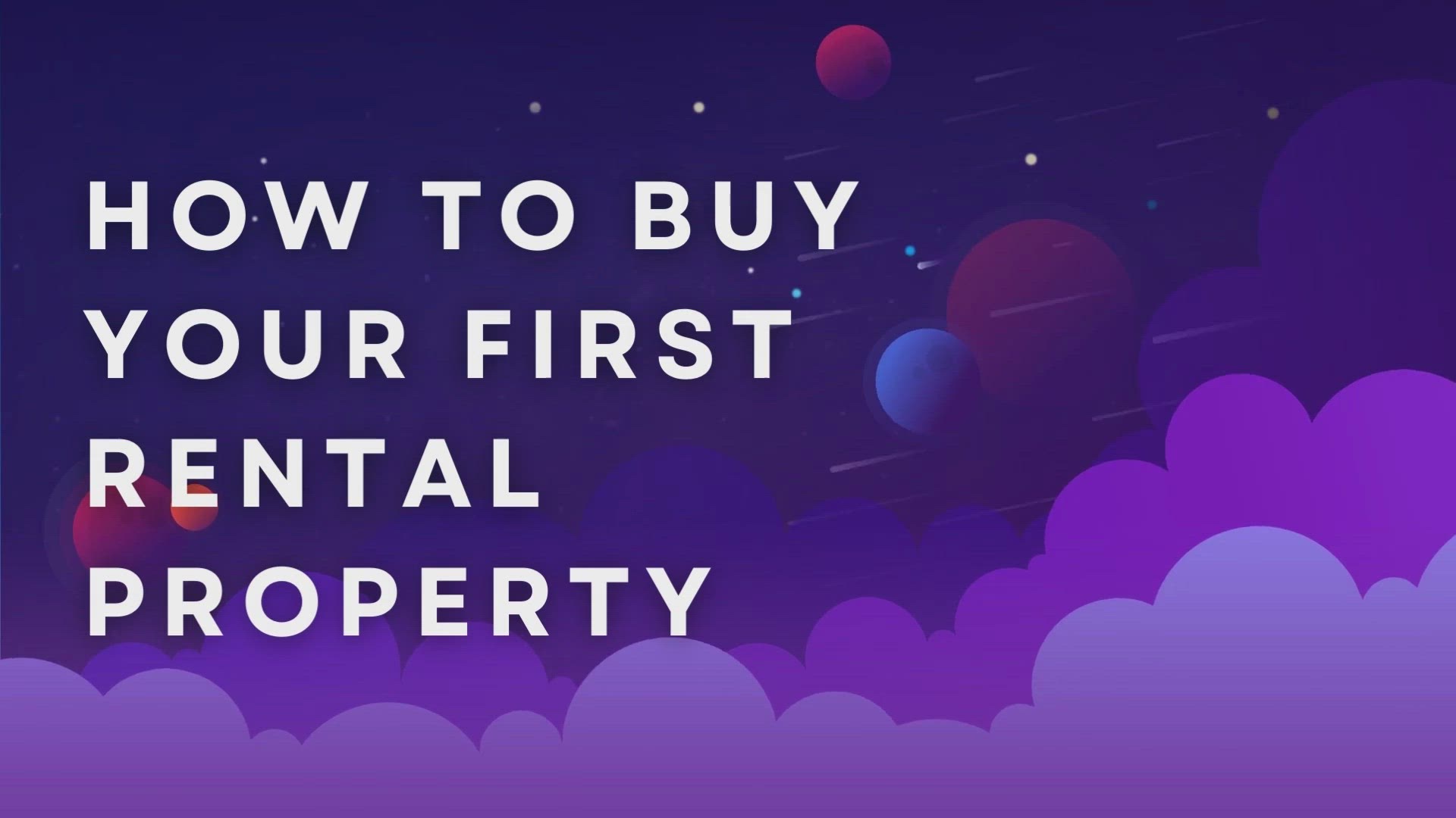 'Video thumbnail for How To Buy Your First Rental Property'