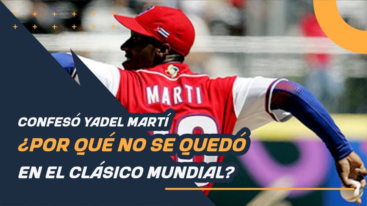 Video thumbnail for EXCLUSIVA: Lanzador Yadel Martí CONFESÓ TODO Y SIN CENSURA sobre I Clásico Mundial - Equipo Cuba