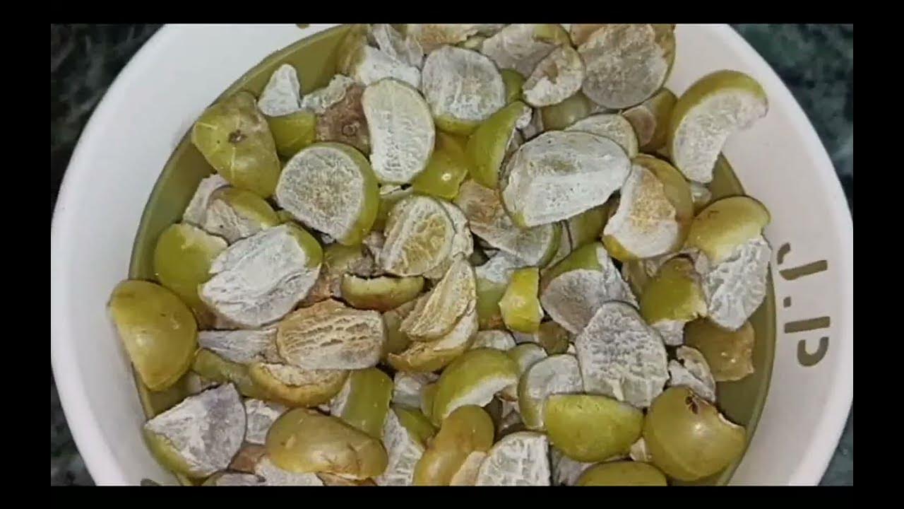 Video thumbnail for आंवले का झटपट बनने वाला अचार / Amla Achar Recipe / How to make amla pickle