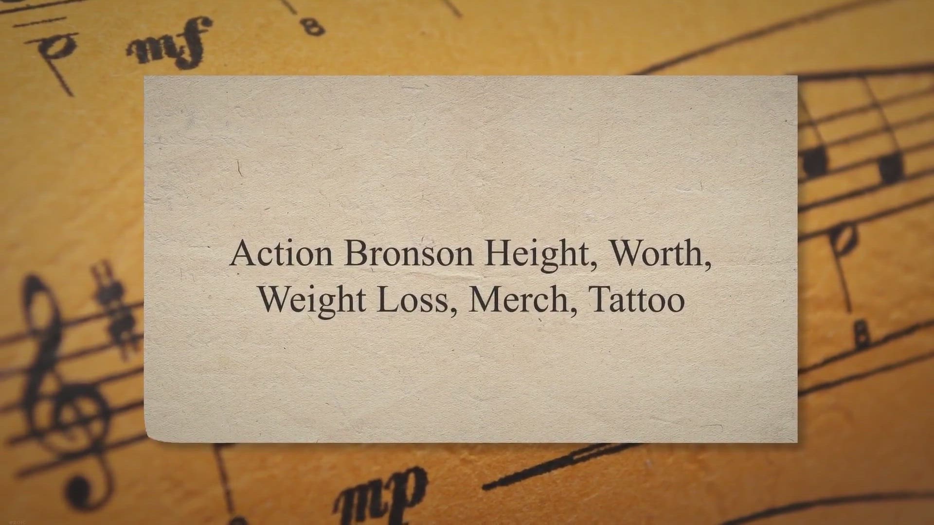 Video thumbnail for Action Bronson Height, Worth, Weight Loss, Merch, Tattoo