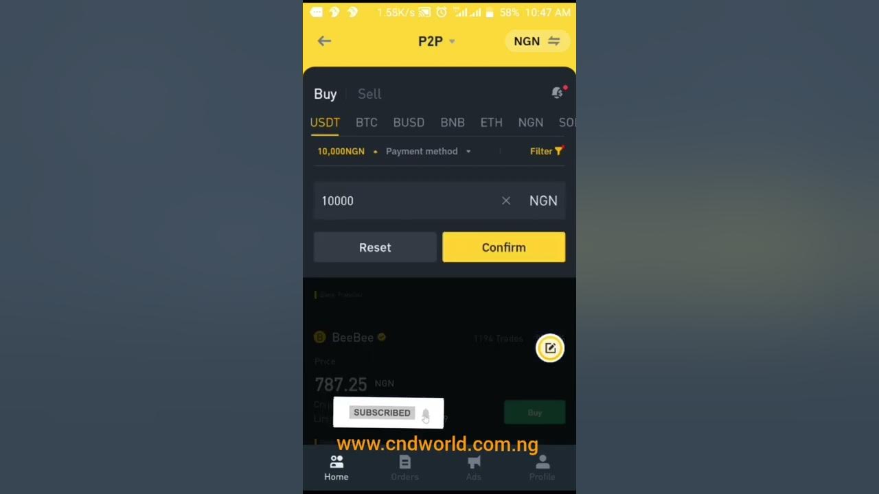 Video thumbnail for Binance Unlimited Crypto Arbitrage Trading || How I bought Usdt at the rates of #463 and sell 787