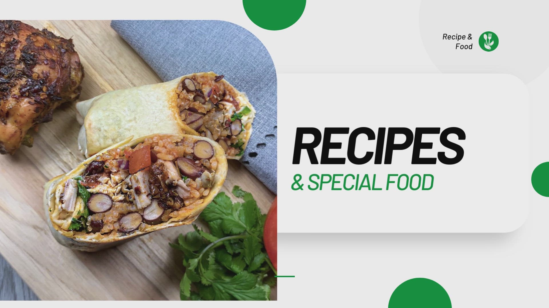'Video thumbnail for Easy Jerk chicken burrito Recipes'