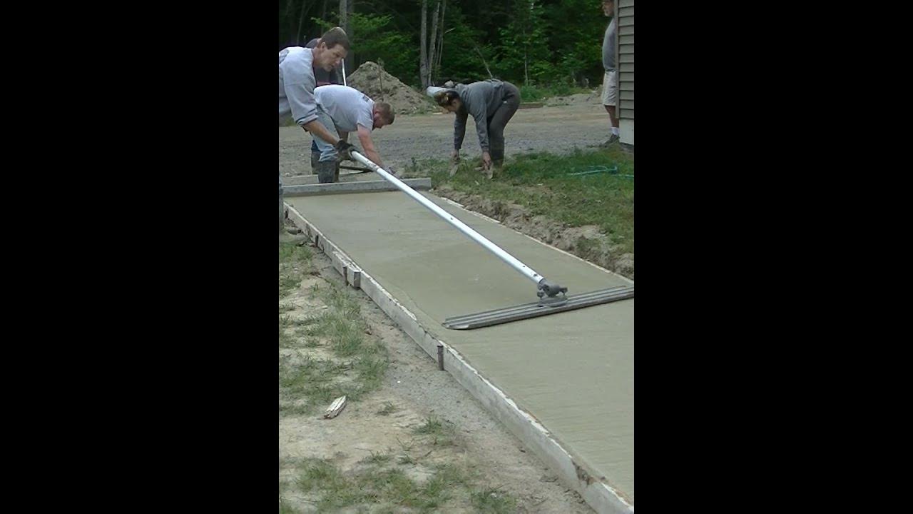 'Video thumbnail for I Love To Bull Float Concrete (Satisfying!) #shorts'