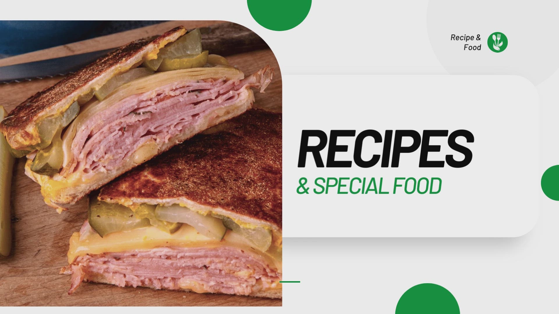 'Video thumbnail for Easy Cuban Sandwich Recipes'