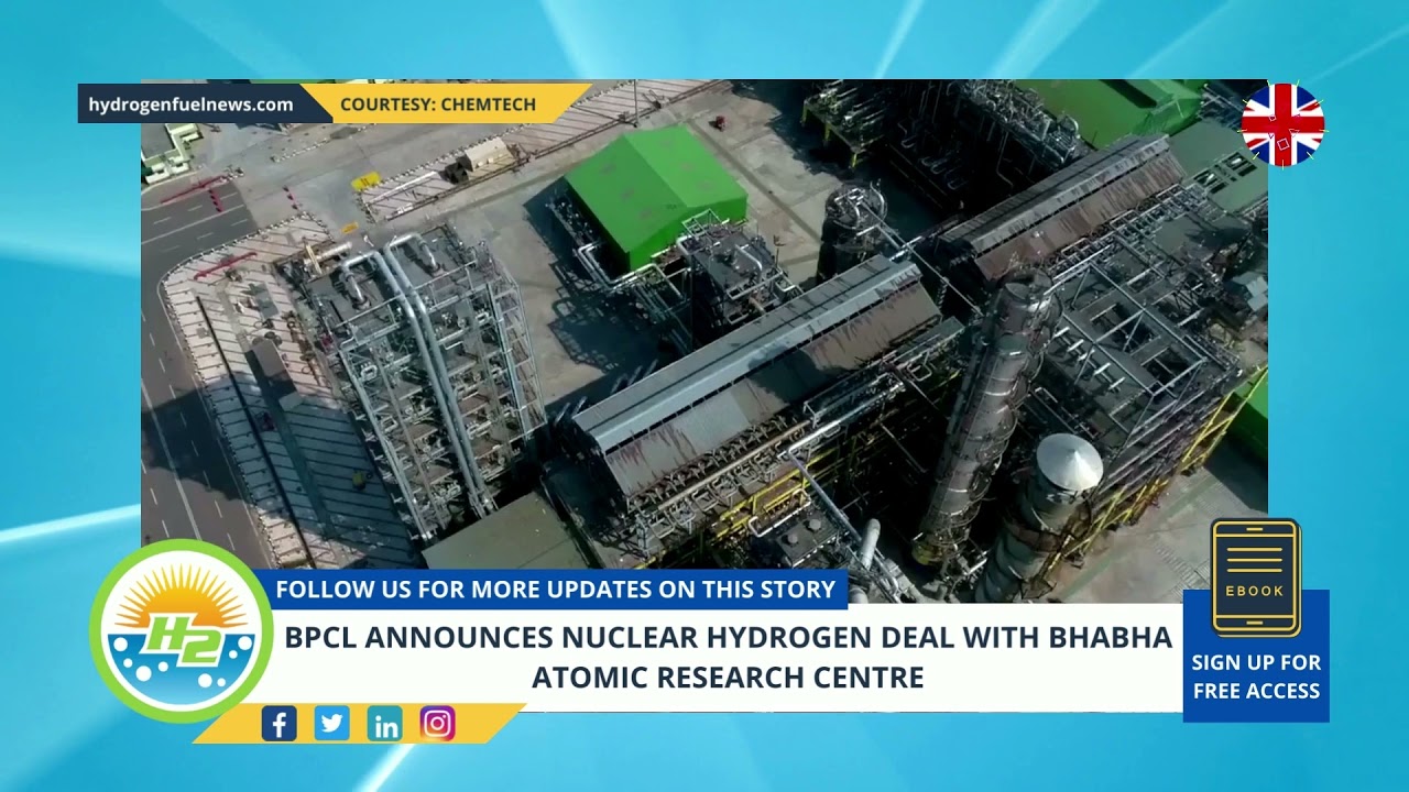 Playlist thumbnail for BPCL announces nuclear hydrogen deal with Bhabha Atomic Research Centre