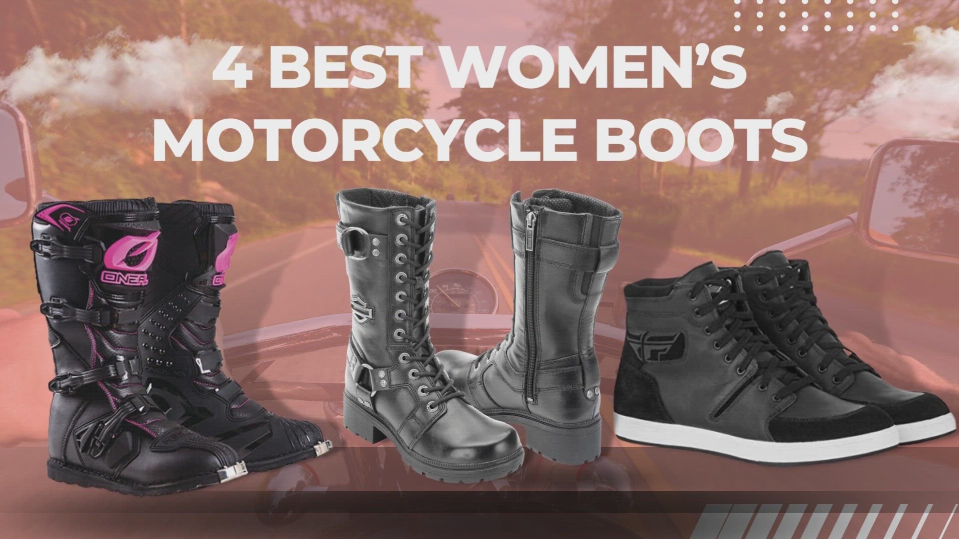 Video thumbnail for 4 Best Women’s Motorcycle Boots