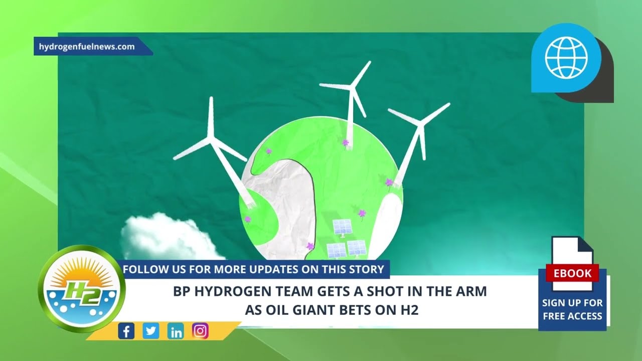 Playlist thumbnail for BP Hydrogen Team Gets a Shot in the Arm as Oil Giant Bets on H2