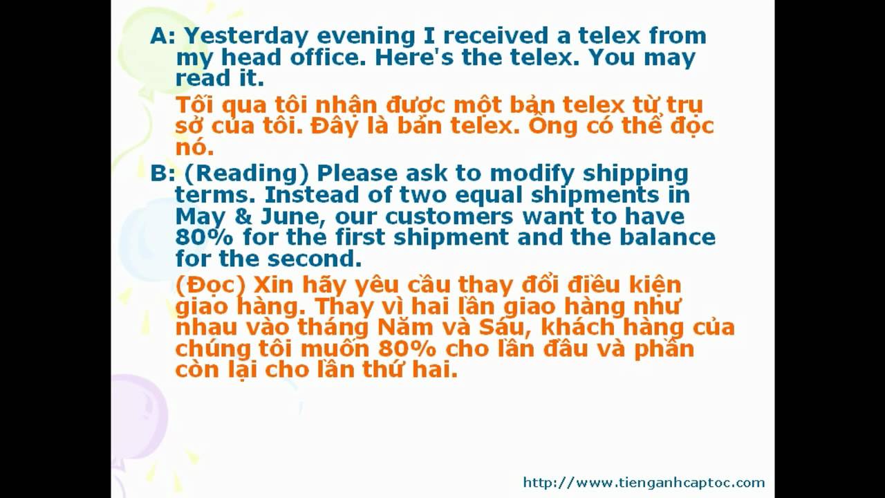 'Video thumbnail for English for Trade, Finance, and Bank Unit 09 - Dialogue 004'