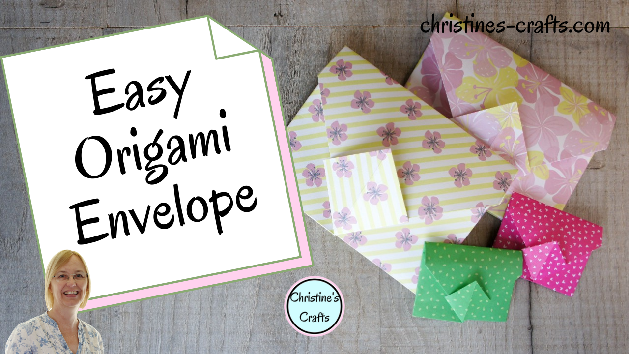 Easy Origami Envelope Tutorial - Paper Kawaii