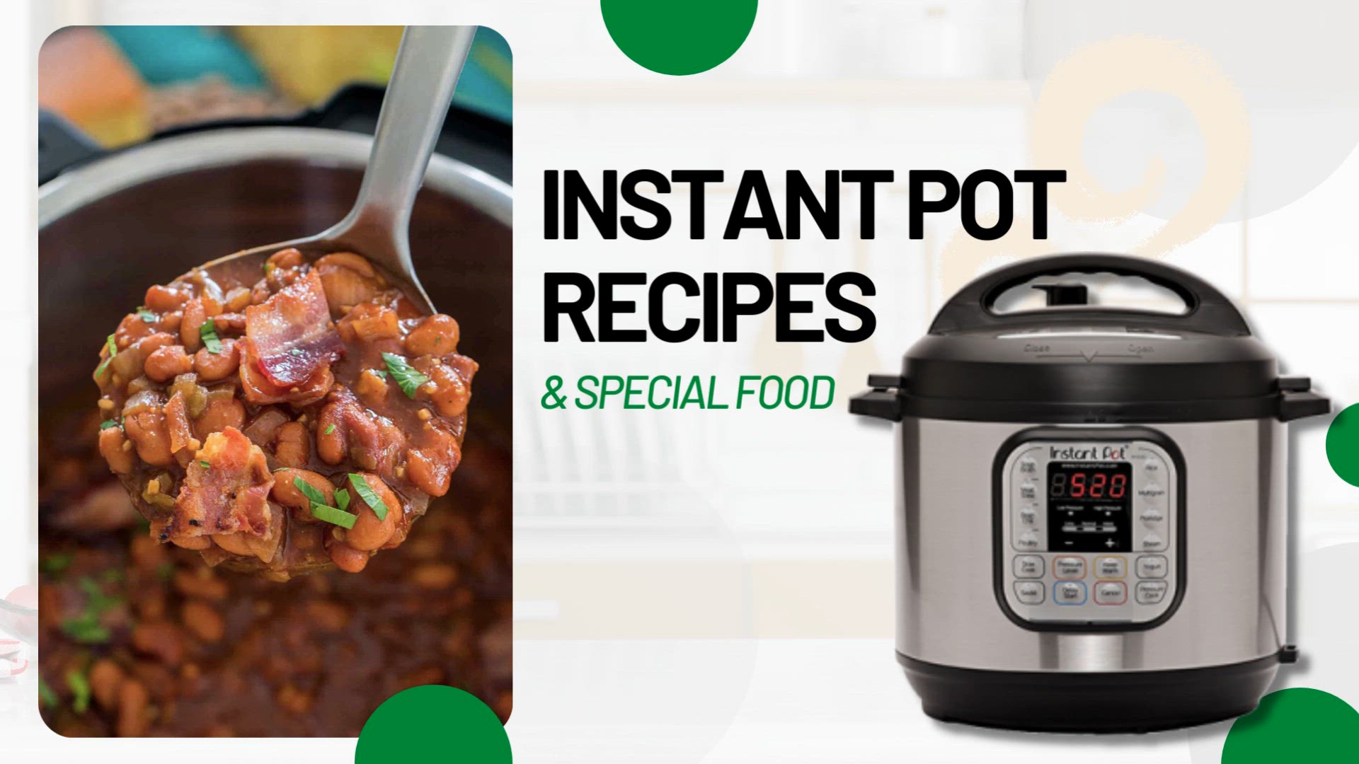 'Video thumbnail for Instant Pot Recipe  Baked Beans'