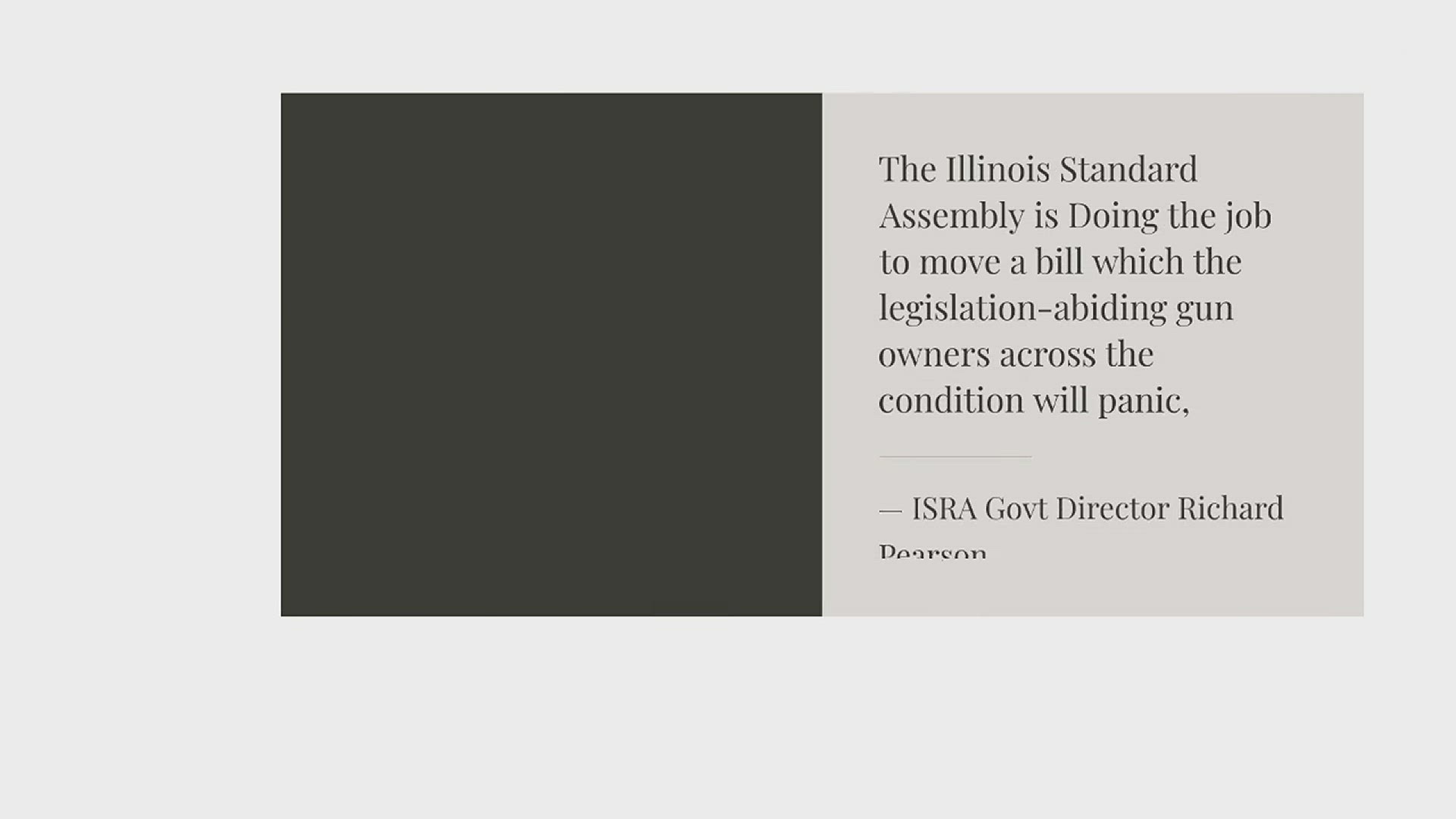 'Video thumbnail for Illinois Assault Weapons Ban 2023 - razmonweb'