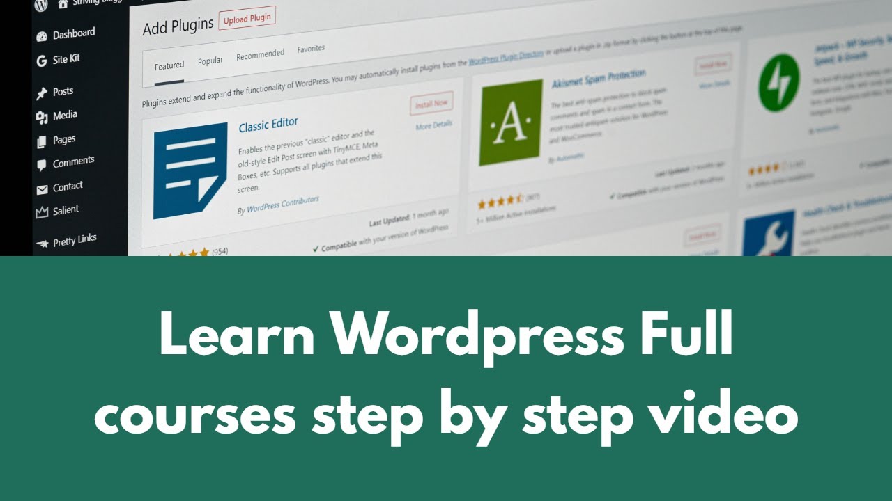 'Video thumbnail for Wordpress: How to install a basic theme'