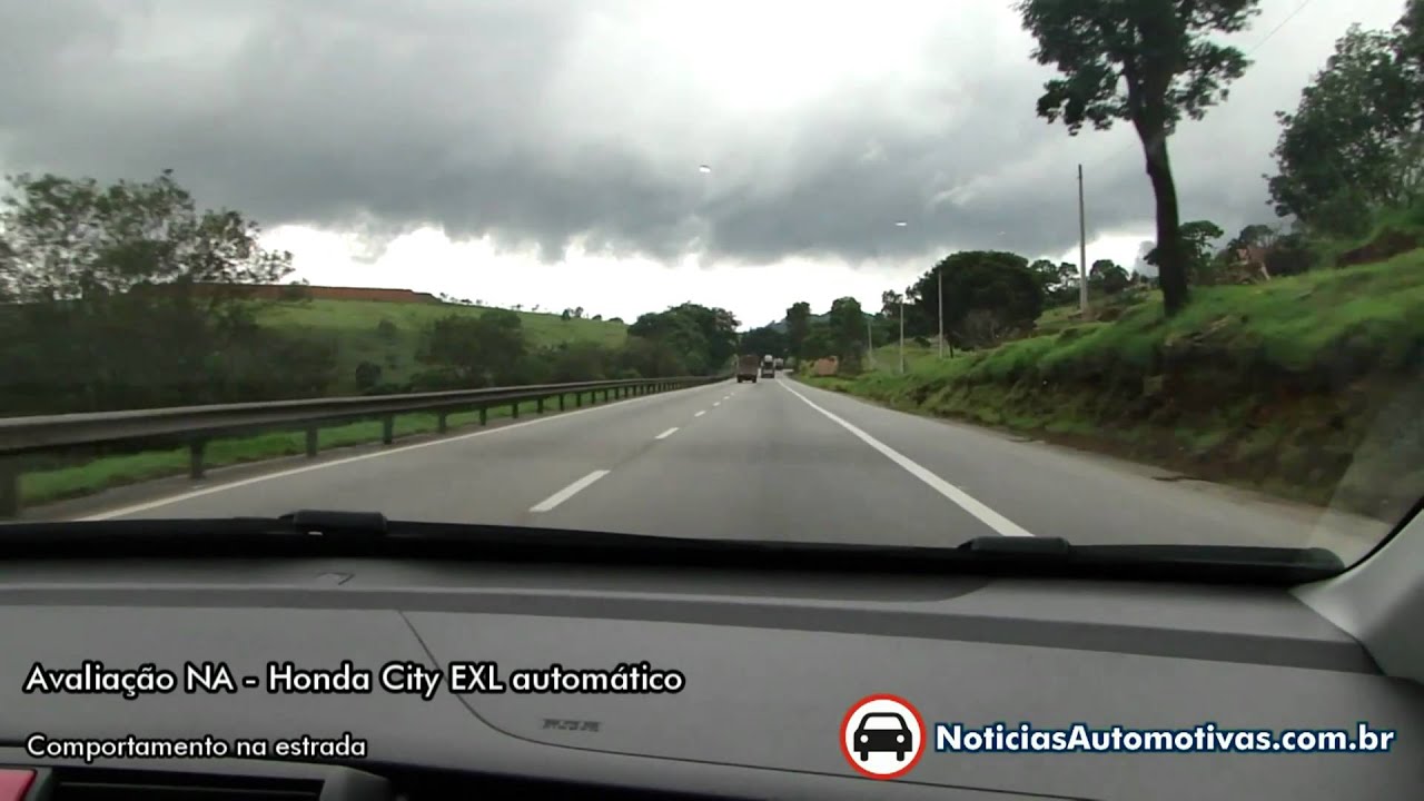 'Video thumbnail for Honda City - Comportamento na estrada - NoticiasAutomotivas.com.br (HD 1080p)'