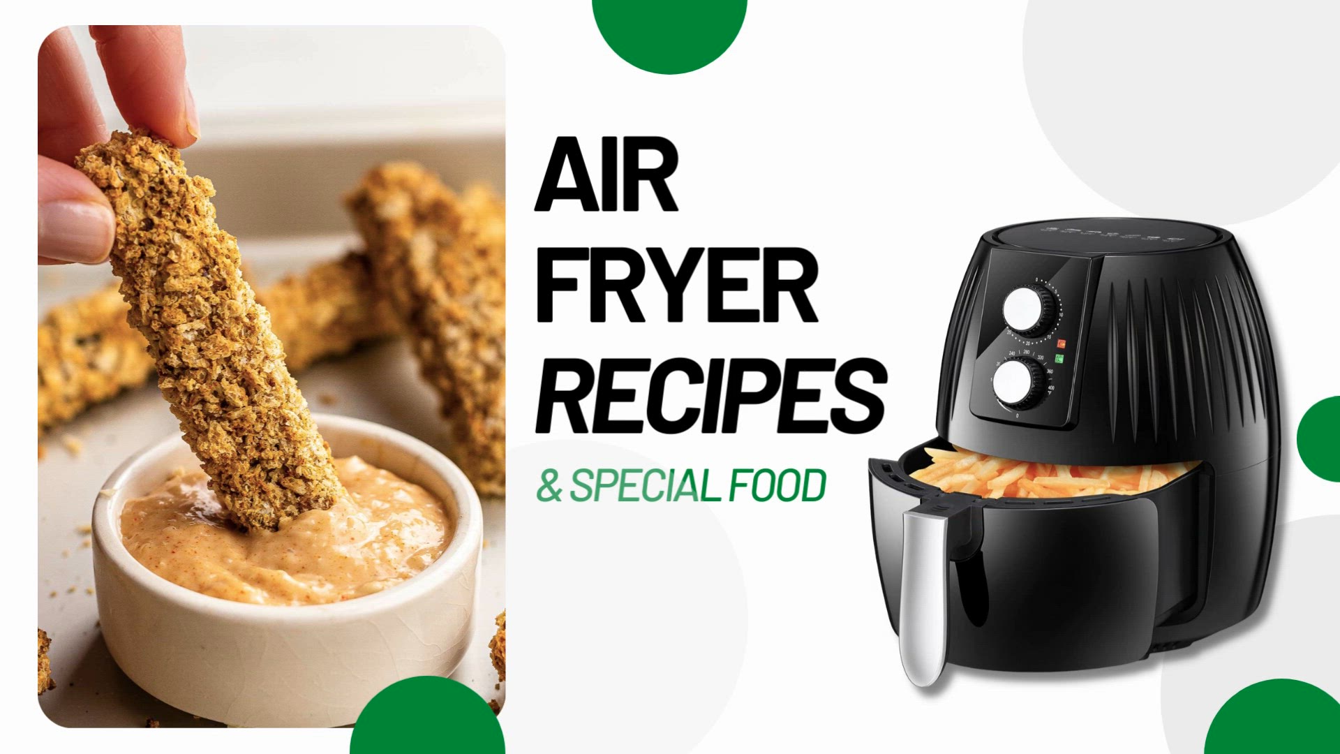'Video thumbnail for Air Fryer Recipe - Eggplant Fries'
