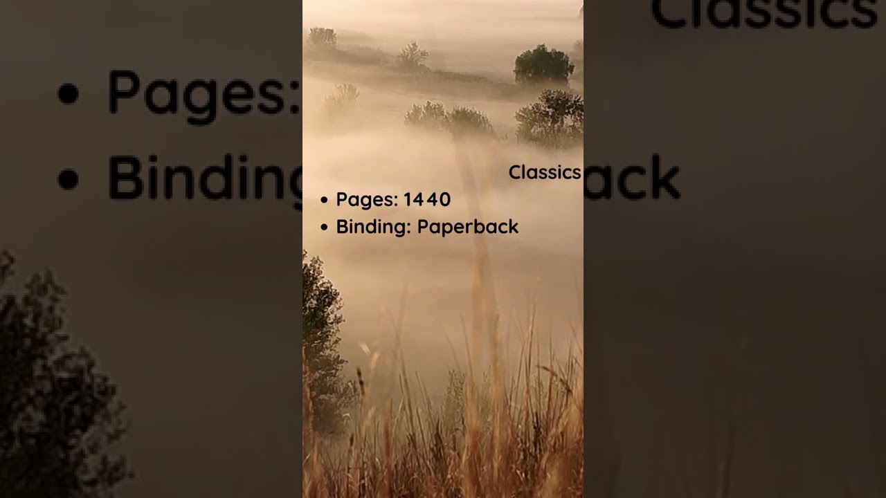 'Video thumbnail for Book Reviews: War and Peace by Leo Tolstoy '