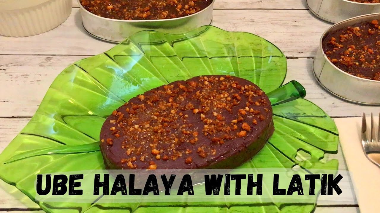 Video thumbnail for Ube Halaya with Latik Recipe | Happy Tummy Recipes
