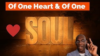 'Video thumbnail for Of One Heart And Of One Soul - One Accord Bible Study'