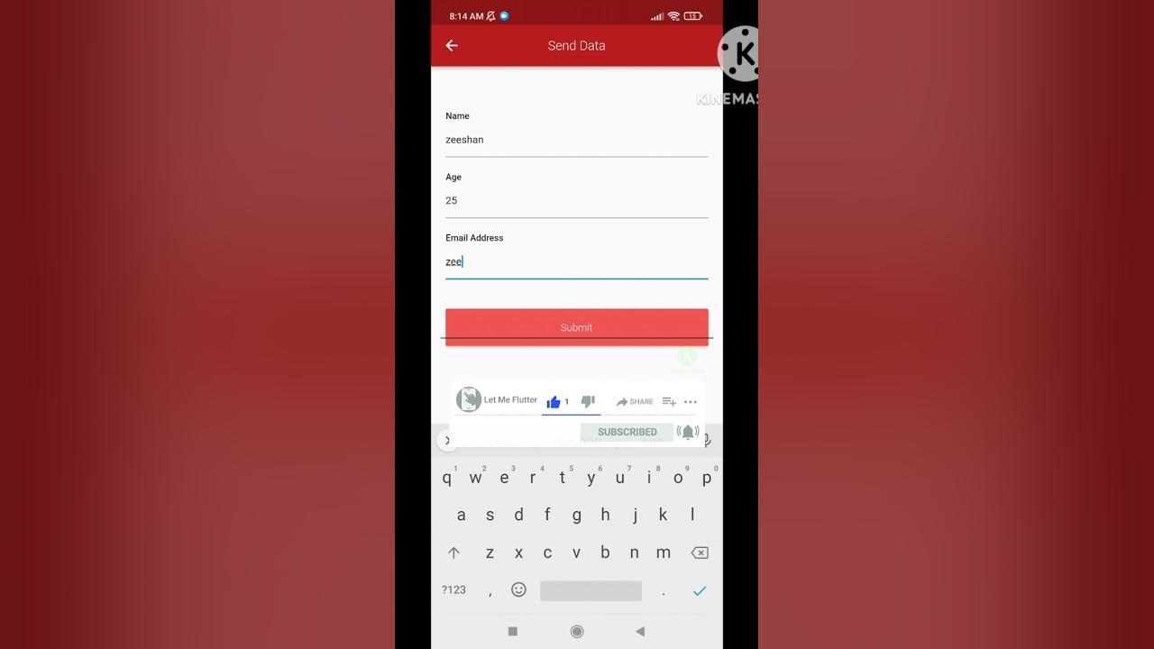 'Video thumbnail for Flutter Firebase CRUD App #flutterapp #fluttercrudapp #flutterdeveloper'
