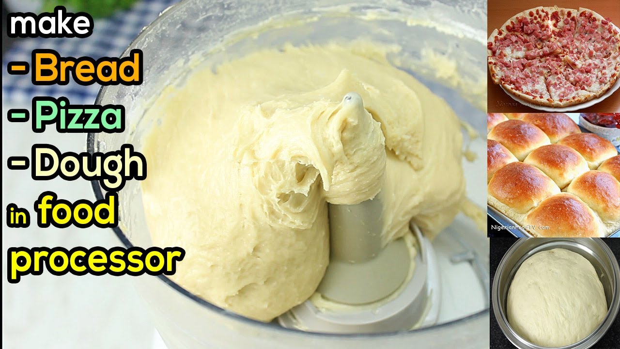 'Video thumbnail for KNEAD DOUGH IN 60 SECONDS | no STAND MIXER | no HAND KNEADING | PIZZA AND BREAD DOUGH| FAST AND EASY'