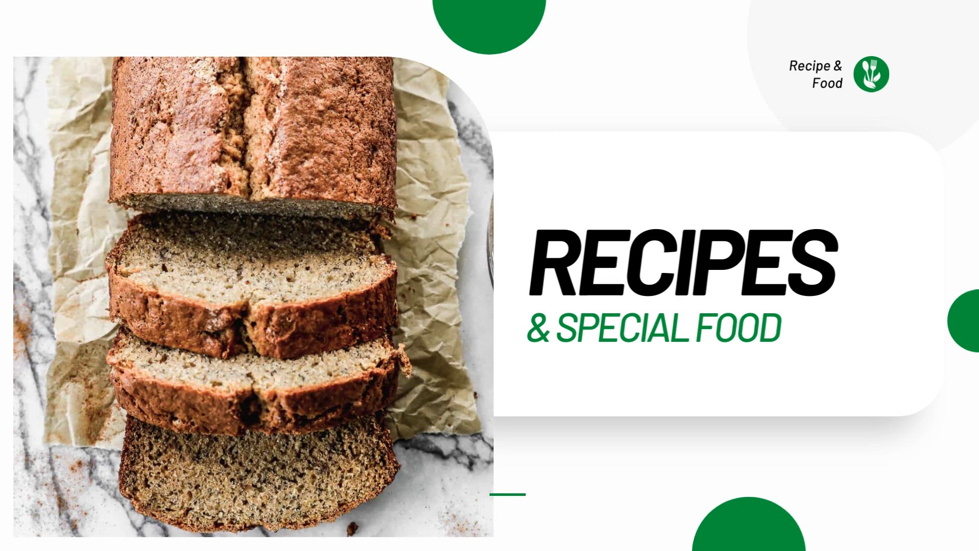 'Video thumbnail for Banana Bread Recipe'