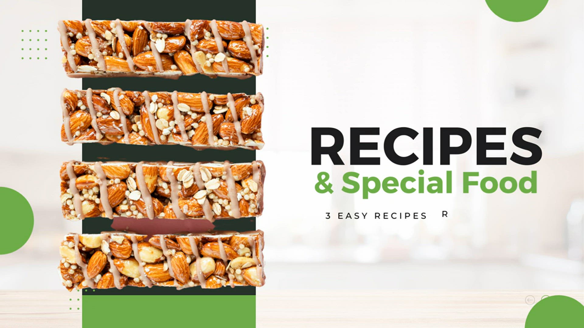 'Video thumbnail for Easy Granola bars Recipes'