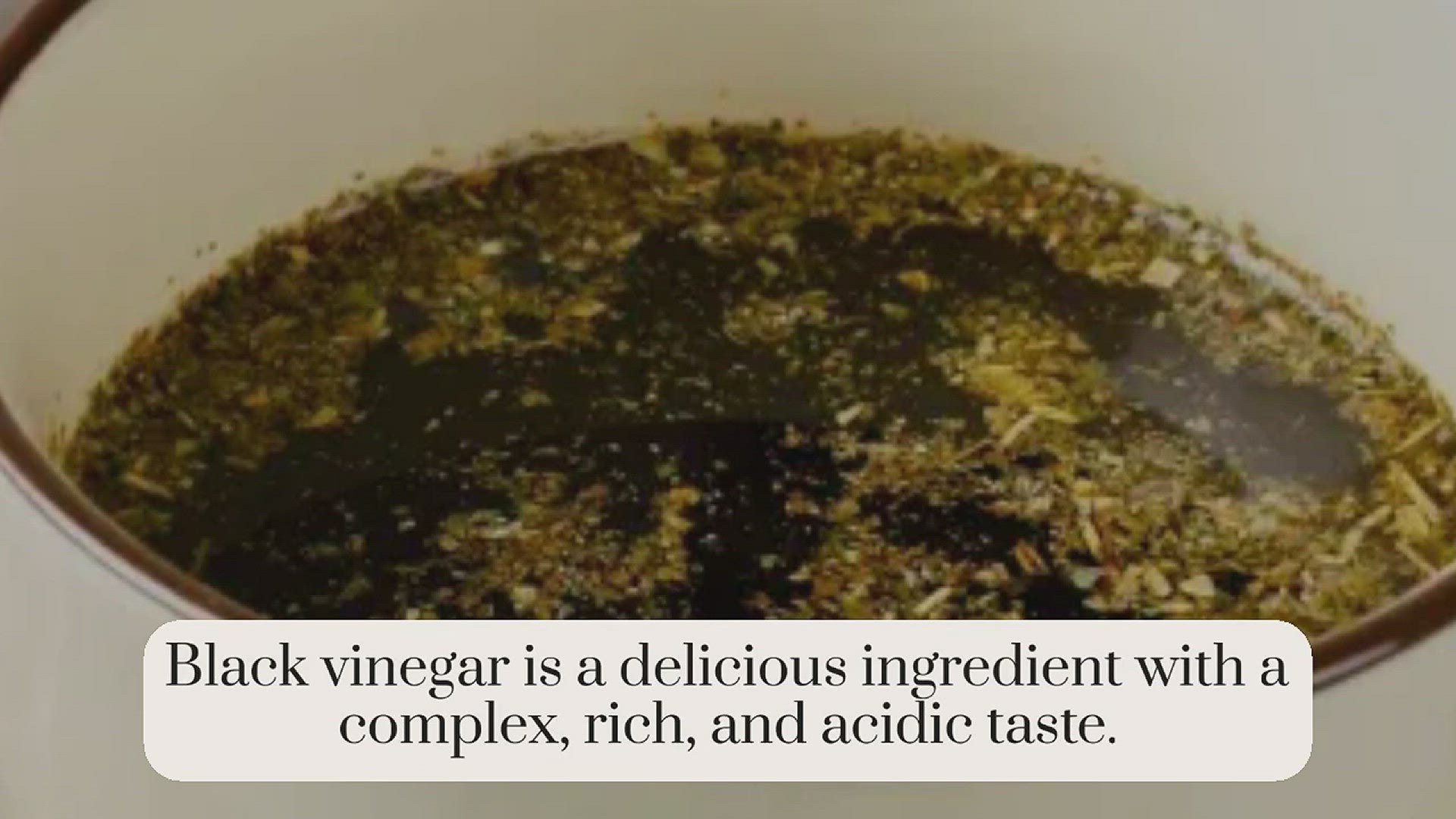 'Video thumbnail for Black Vinegar substitutes'