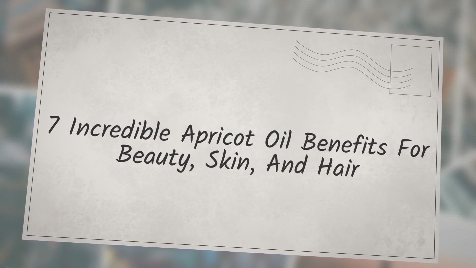 Video thumbnail for 7 Incredible Apricot Oil Benefits For Beauty, Skin, And Hair