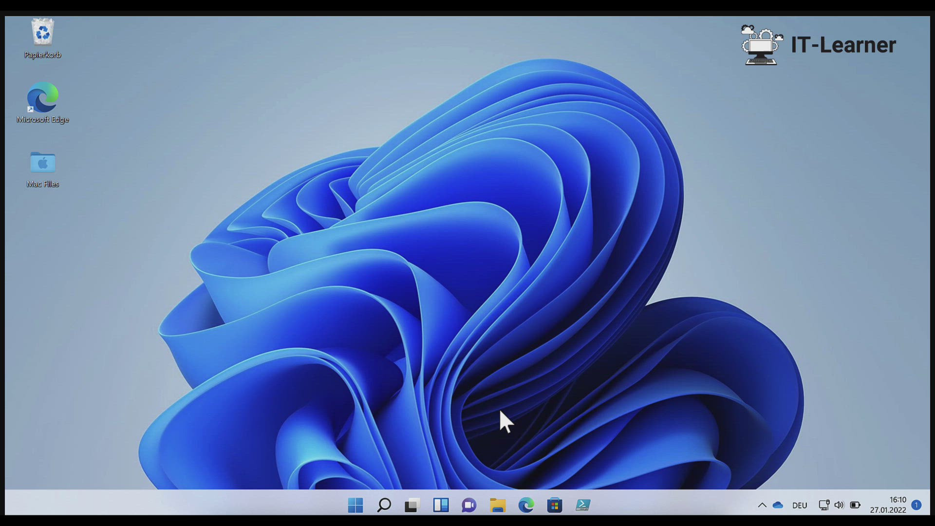 Video thumbnail for So lässt sich im Windows 11 Betriebssystem die Taskleiste verschieben