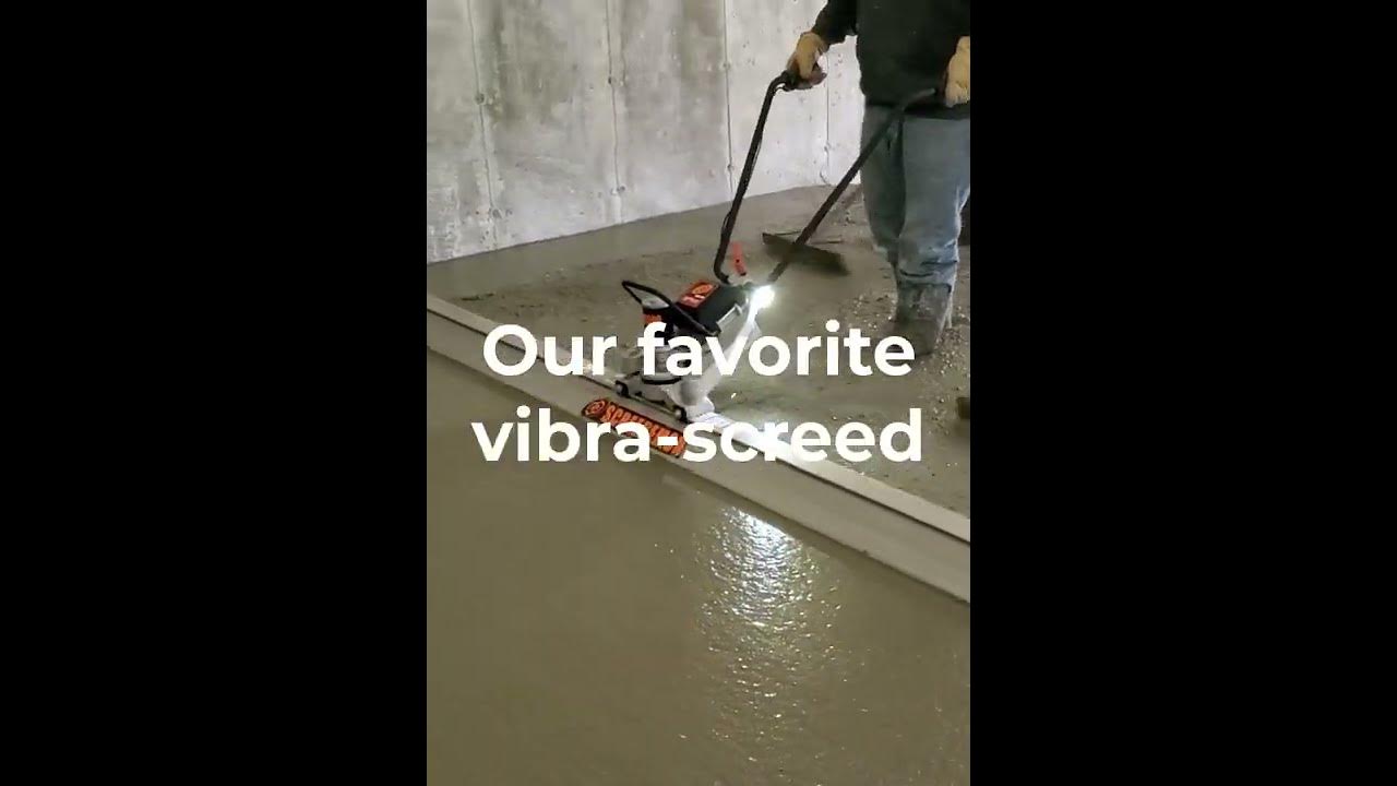 'Video thumbnail for The Vibra-Screed We Use Everyday #Shorts'